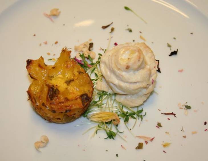 Seesaiblingsrosen mit Zitronenkartoffeln Seesaiblingsrosen mit Zitronenkartoffeln