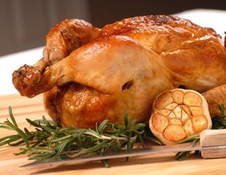 Rosmarinhuhn überbacken Rosmarinhuhn überbacken