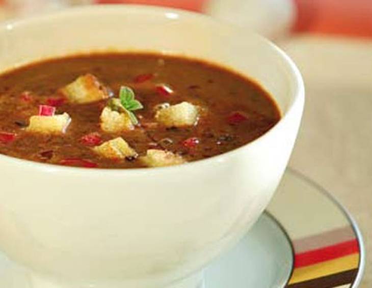 Steirische Bohnencremesuppe Steirische Bohnencremesuppe