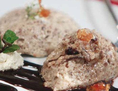 Süßes Bohnenmousse