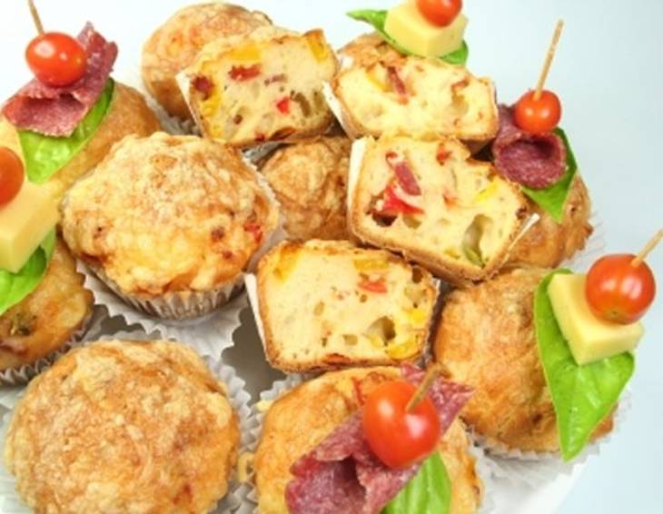 Pizza-Muffins Pizza-Muffins