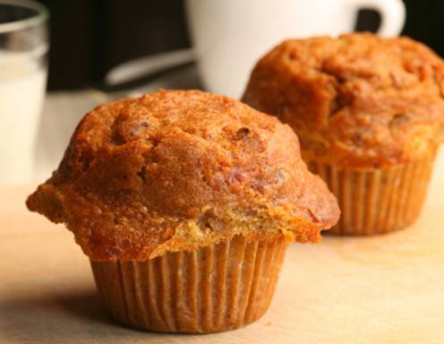 Karotten-Haferflocken-Muffins Rezept - ichkoche.at