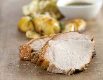 Schweinsbraten mit Kruste Schweinsbraten mit Kruste