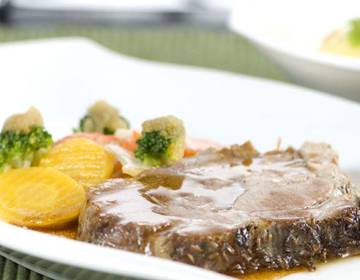 Schweinsbraten auf altböhmische Art Schweinsbraten auf altböhmische Art