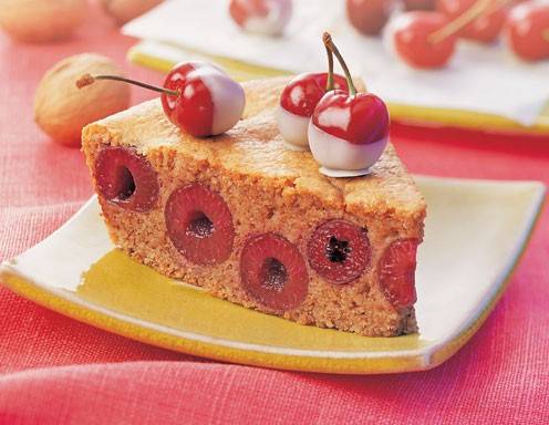 Kirschen-Walnuss-Kuchen Kirschen-Walnuss-Kuchen
