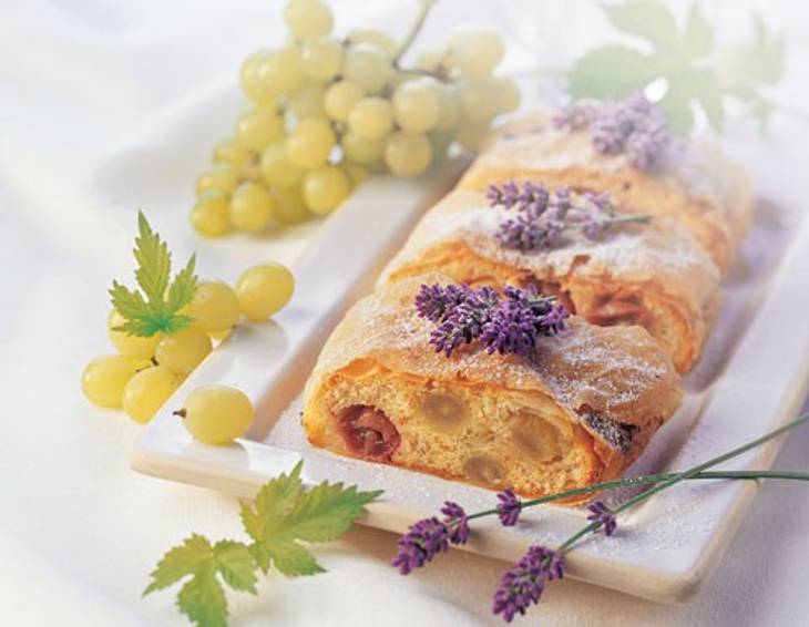 Weintrauben Strudel