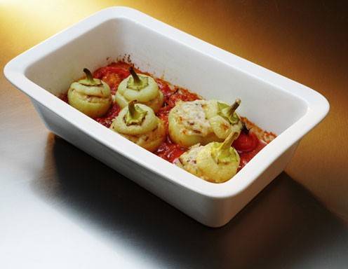 Gefüllte Minipaprika mit Tomatensauce Rezept - ichkoche.de