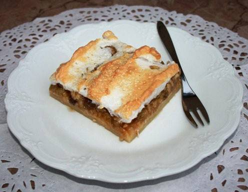 Apfelkuchen mit Schneehaube Rezept - ichkoche.de