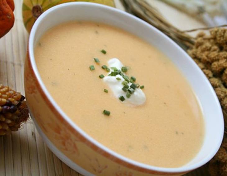 Kürbis-Ingwer-Suppe Kürbis-Ingwer-Suppe