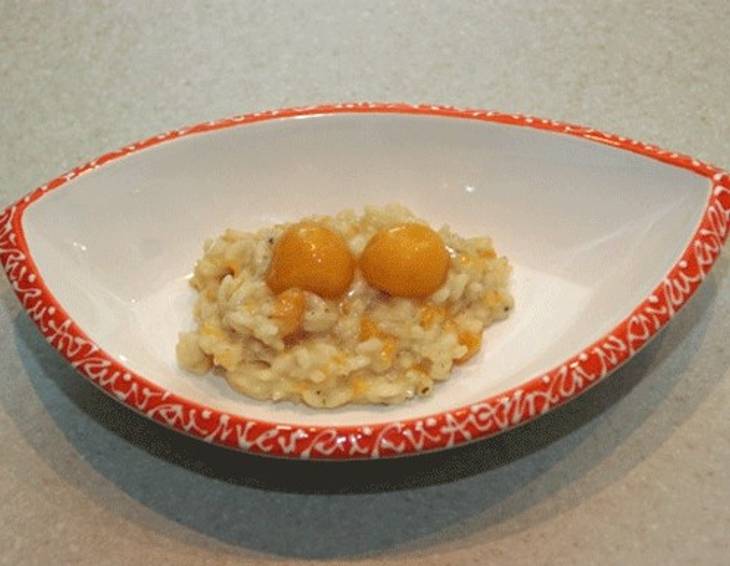 Kürbis Risotto