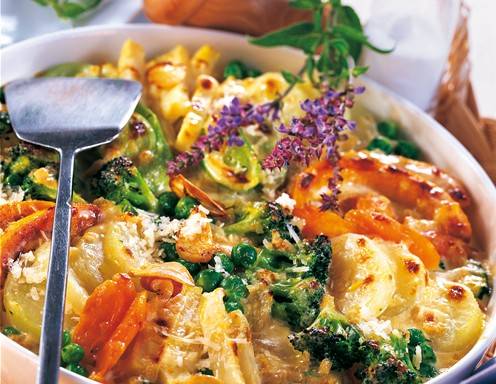 Gemüsegratin Rezept - ichkoche.de