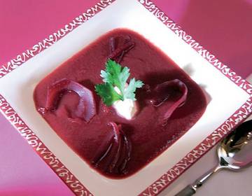 Rote-Rüben-Suppe Rote-Rüben-Suppe