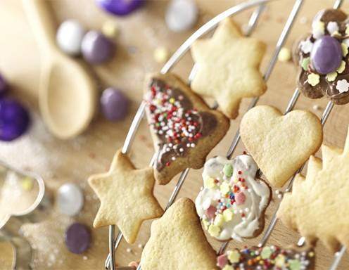 Bunte Weihnachtskekse - Das Grundrezept