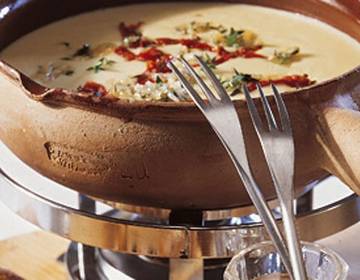 Dörrtomaten-Fondue Dörrtomaten-Fondue