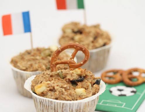 Bier-Brezel-Muffins Rezept - ichkoche.at Bier-Brezel-Muffins Rezept - ichkoche.at