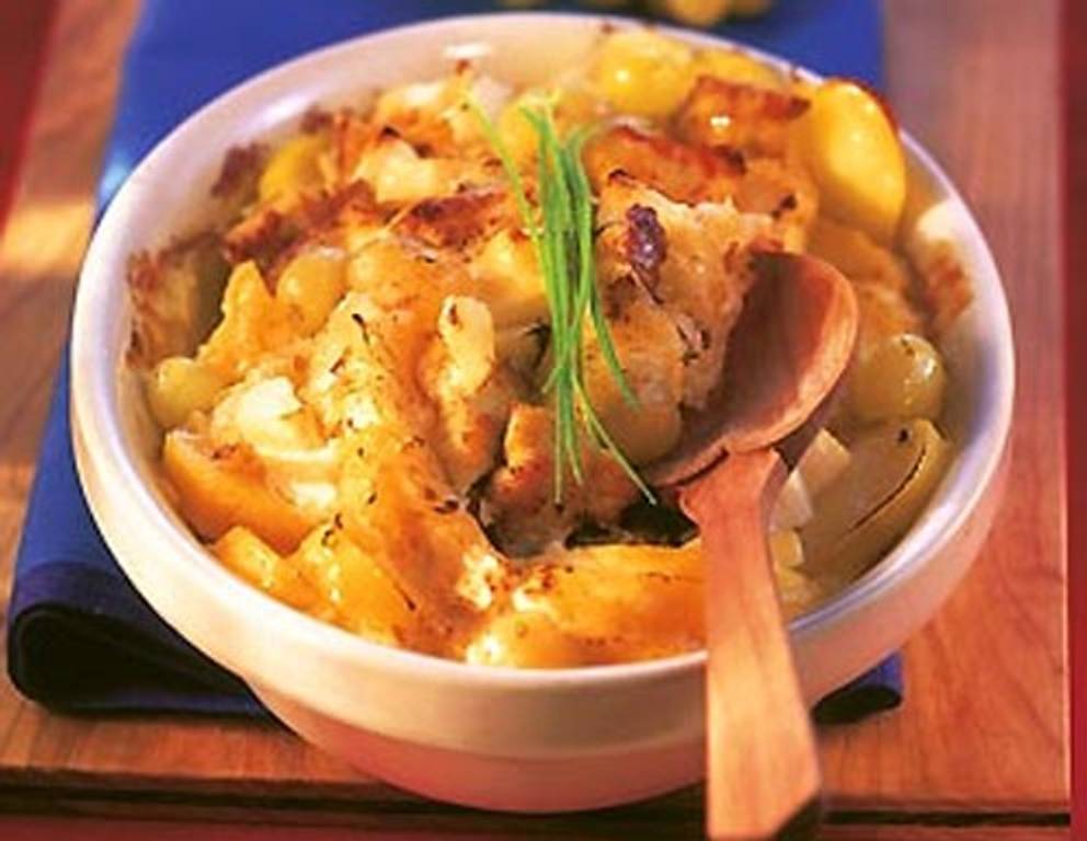 Sauerkrautauflauf mit Prosecco Sauerkrautauflauf mit Prosecco