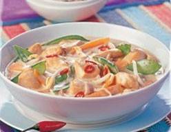 Thai Style Kokos Huhn