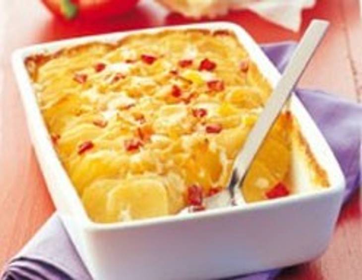 Kartoffel-Gratin mit Cremefine