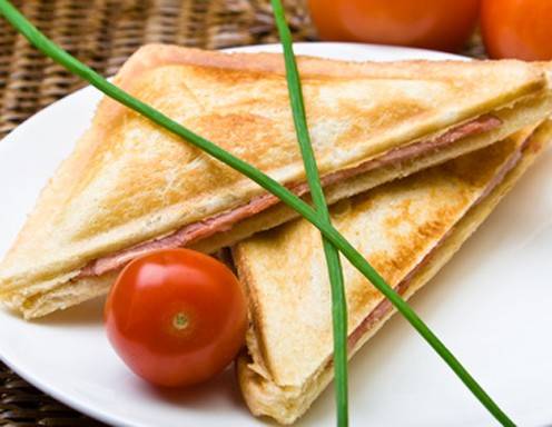 Schinken-Käse Toast Rezept - ichkoche.de
