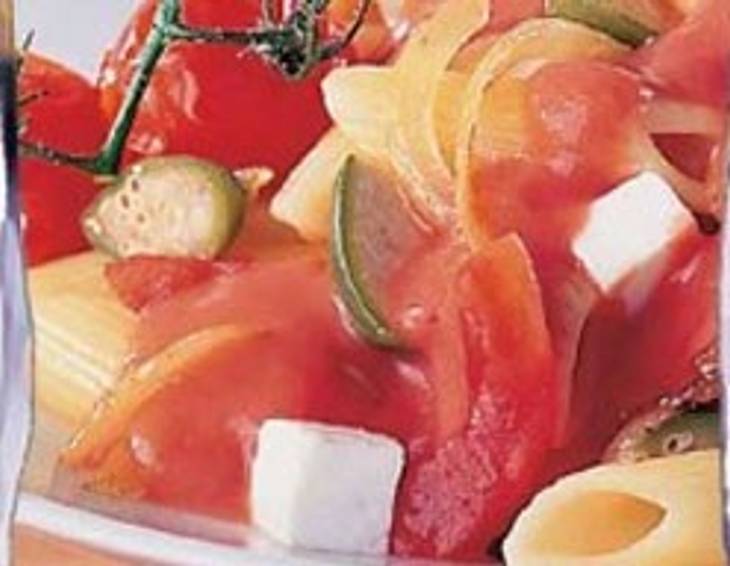 Penne in Paradeiser-Rahmsauce Penne in Paradeiser-Rahmsauce