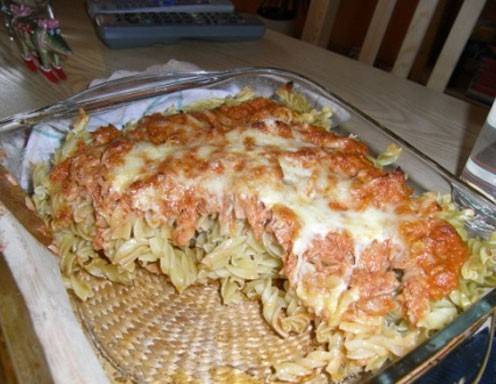 Thunfisch Nudel Auflauf