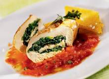 Hühnerfilet vital mit Blattspinat Hühnerfilet vital mit Blattspinat