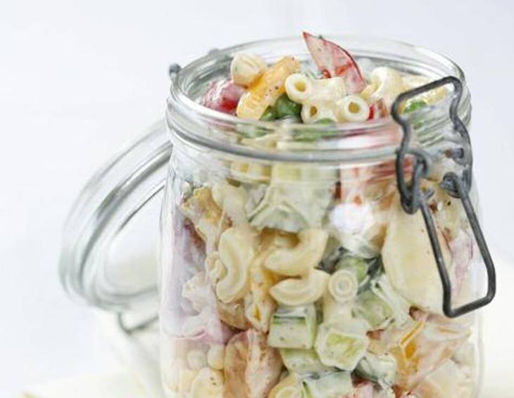 Bunter Nudelsalat Bunter Nudelsalat