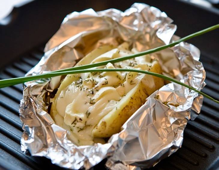 Kartoffeln mit Rosmarin-Schafkäsefüllung Kartoffeln mit Rosmarin-Schafkäsefüllung