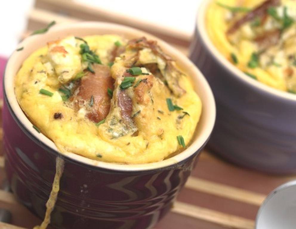 Gebackene Kräuter-Eier Gebackene Kräuter-Eier