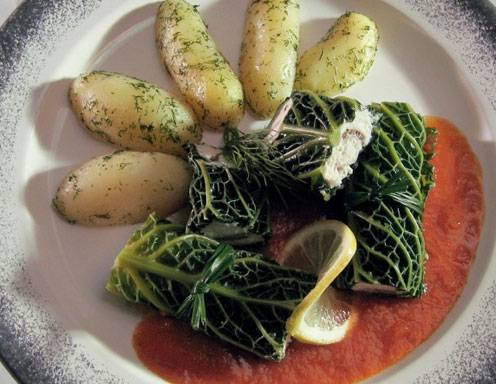 Fisch-Kohlroulade Rezept - ichkoche.de Fisch-Kohlroulade Rezept - ichkoche.de