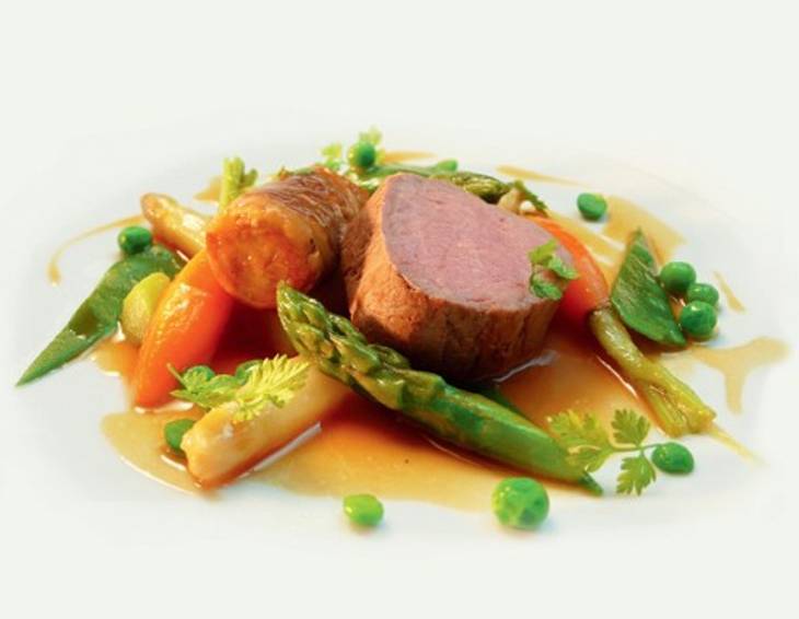 Kalbsfilet und Kalbsbruströllchen Kalbsfilet und Kalbsbruströllchen