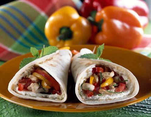 Tortilla Wraps mit Bresso