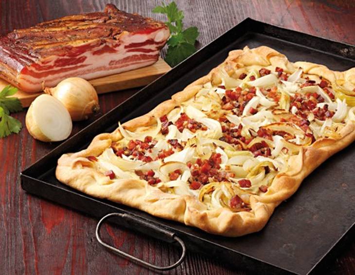 Elsässer Flammkuchen