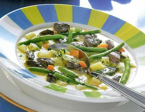 Eintopf mit Straußenfleisch Rezept - ichkoche.at Eintopf mit Straußenfleisch Rezept - ichkoche.at