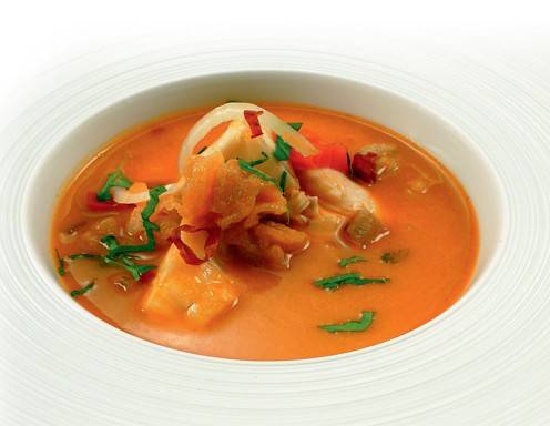 Fischbeuschelsuppe