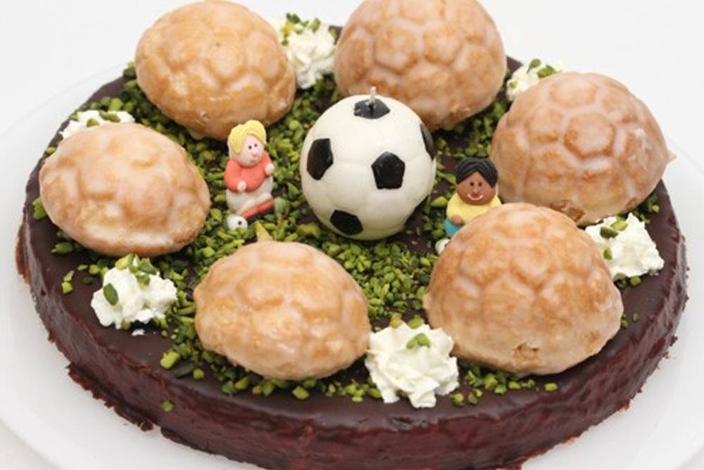 Fußballtorte