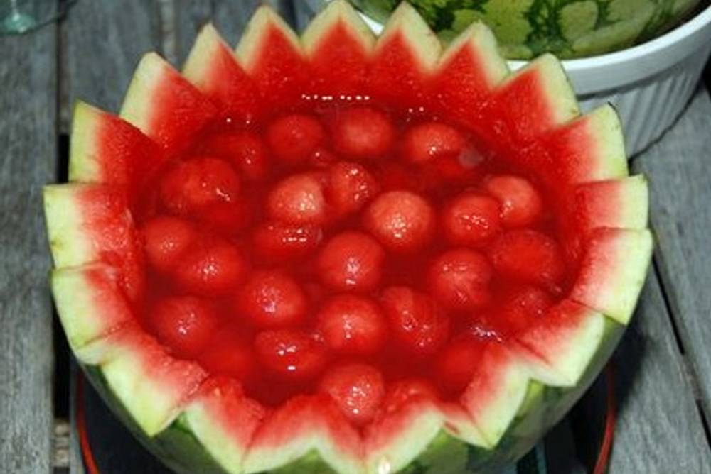 Wassermelonenbowle Wassermelonenbowle