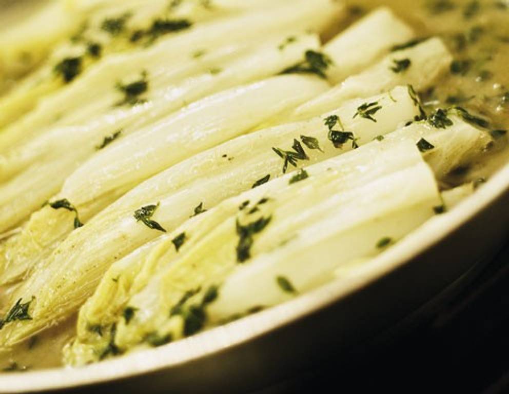 Geschmorter Chicorée Geschmorter Chicorée