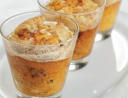 Kürbisauflauf im Glas zum Löffeln Kürbisauflauf im Glas zum Löffeln