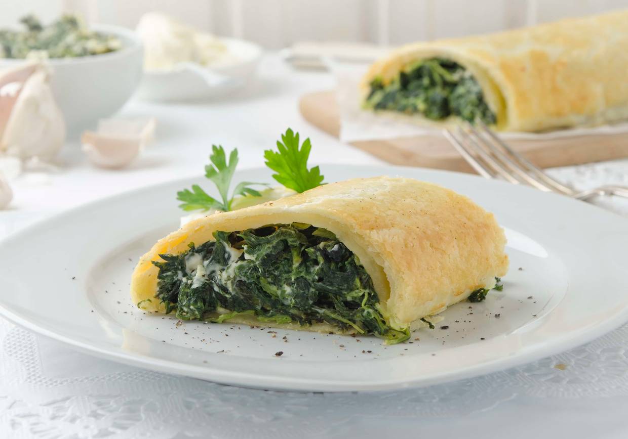 Spinatstrudel Rezept - ichkoche Spinatstrudel Rezept - ichkoche
