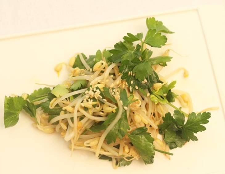 Sprossen-Petersiliensalat Sprossen-Petersiliensalat