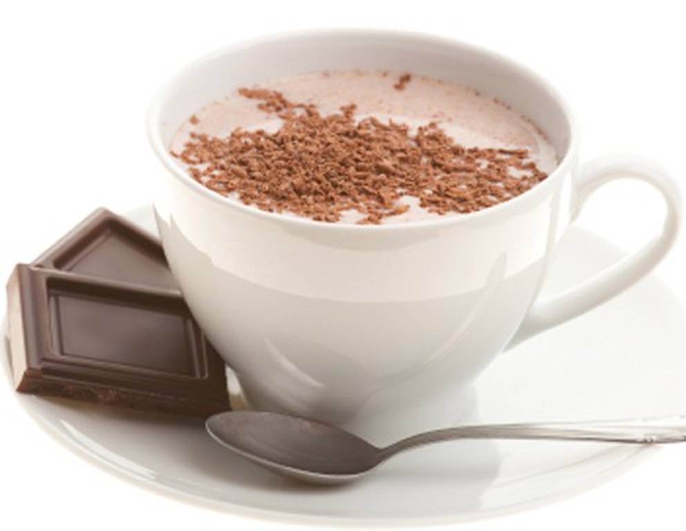 Heiße Schokolade in verschiedenen Geschmacksvarianten Heiße Schokolade in verschiedenen Geschmacksvarianten