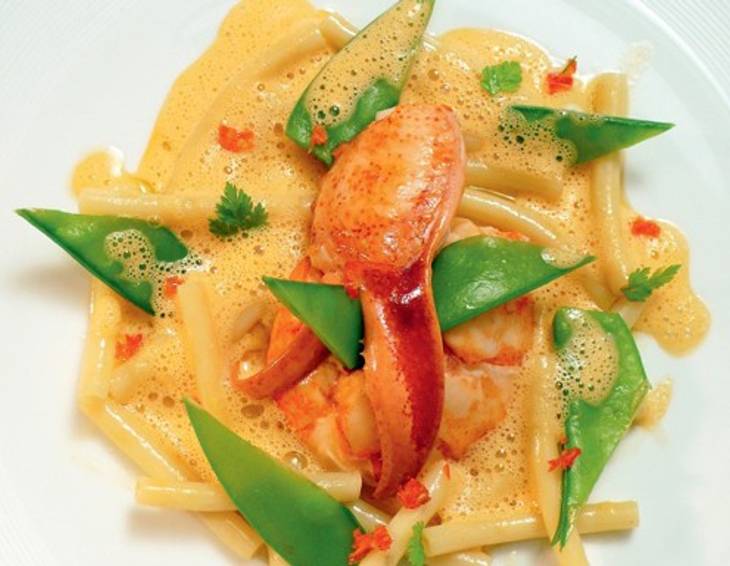 Hummer mit Pasta Hummer mit Pasta