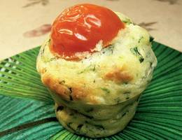 Spinat-Ziegenkäse-Muffins Spinat-Ziegenkäse-Muffins