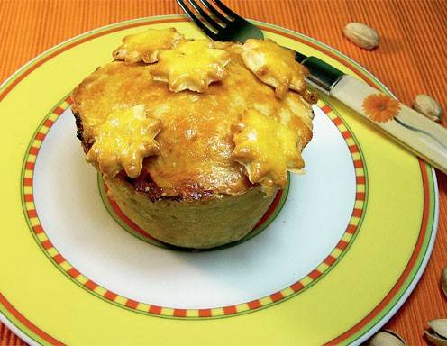 Pikante Pastete mit Pistazien