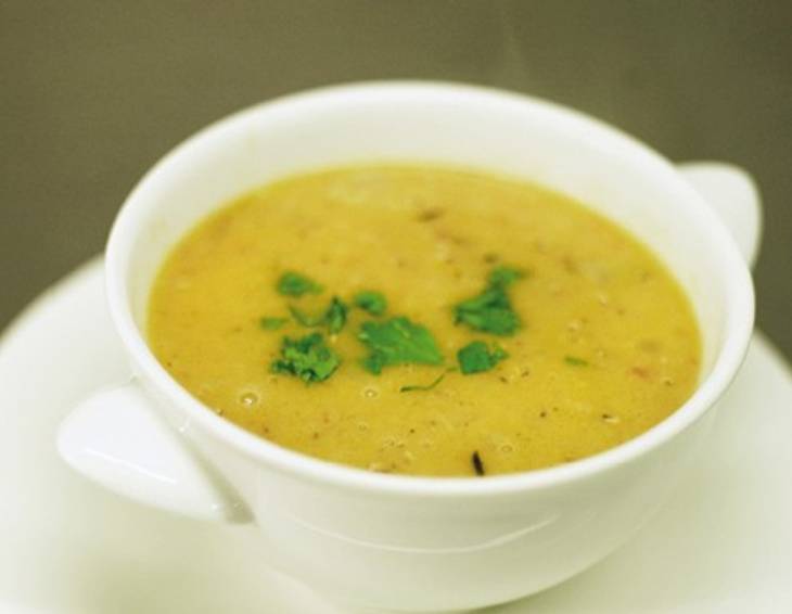 Rote Linsensuppe mit Kreuzkümmel Rote Linsensuppe mit Kreuzkümmel