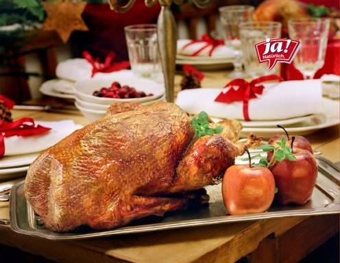 Gans mit Äpfeln Rezept - ichkoche.at Gans mit Äpfeln Rezept - ichkoche.at