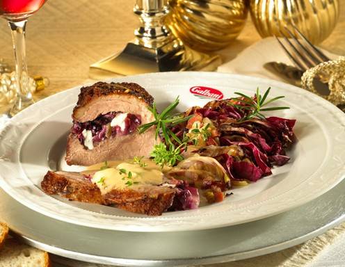 Gefüllte Entenbrust nach italienischer Art Rezept - ichkoche.ch Gefüllte Entenbrust nach italienischer Art Rezept - ichkoche.ch