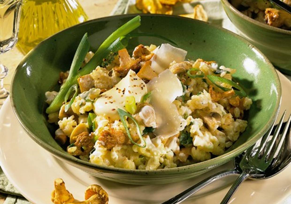 Pilzrisotto Rezept - ichkoche Pilzrisotto Rezept - ichkoche