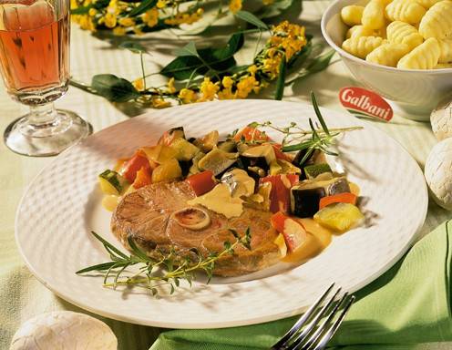 Lamm mit italienischem Gemüse Rezept - ichkoche.de